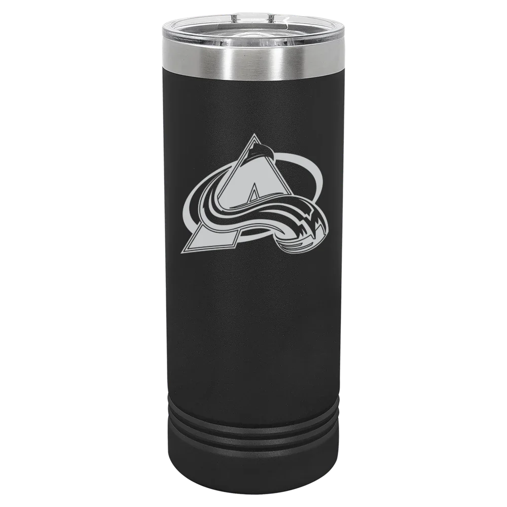 Colorado Avalanche Polar Camel 22 oz. Skinny Tumbler with Slider Lid