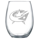 Columbus Blue Jackets Polar Camel 15 oz. Stemless Wine Glass