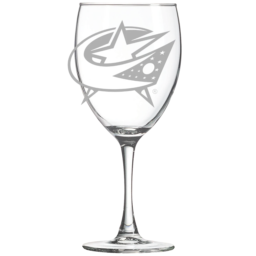Columbus Blue Jackets Polar Camel 10 1/2 oz. Wine Glass