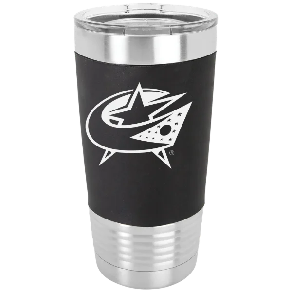 Columbus Blue Jackets Polar Camel 20 oz. Silicone Grip Tumbler with Standard Lid