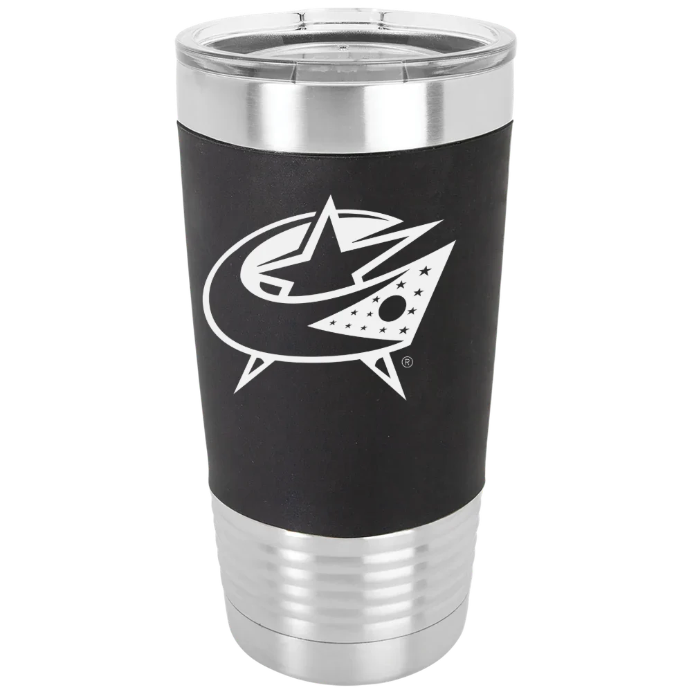 Columbus Blue Jackets Polar Camel 20 oz. Silicone Grip Tumbler with Standard Lid