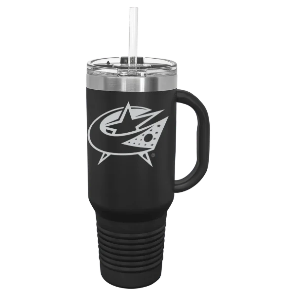 Columbus Blue Jackets Polar Camel 40 oz. Travel Mug with Snap Lid & Straw