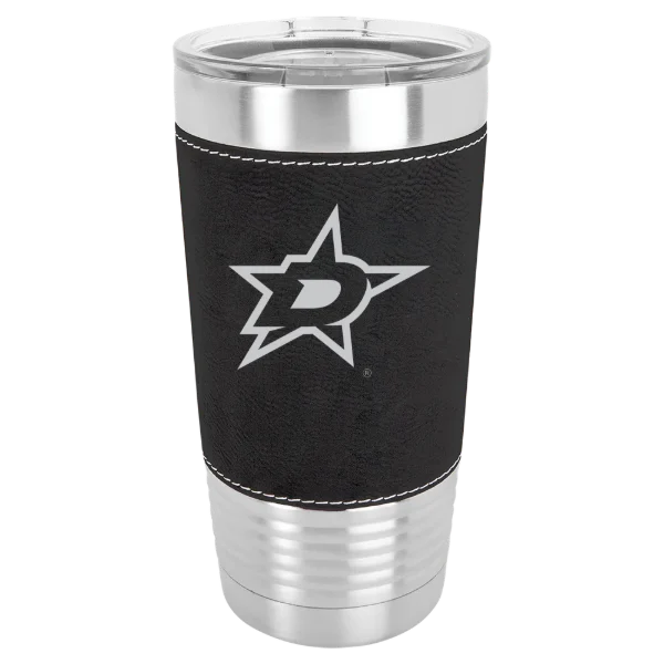 Dallas Stars Polar Camel 20 oz. Leatherette Grip Tumbler with Standard Lid