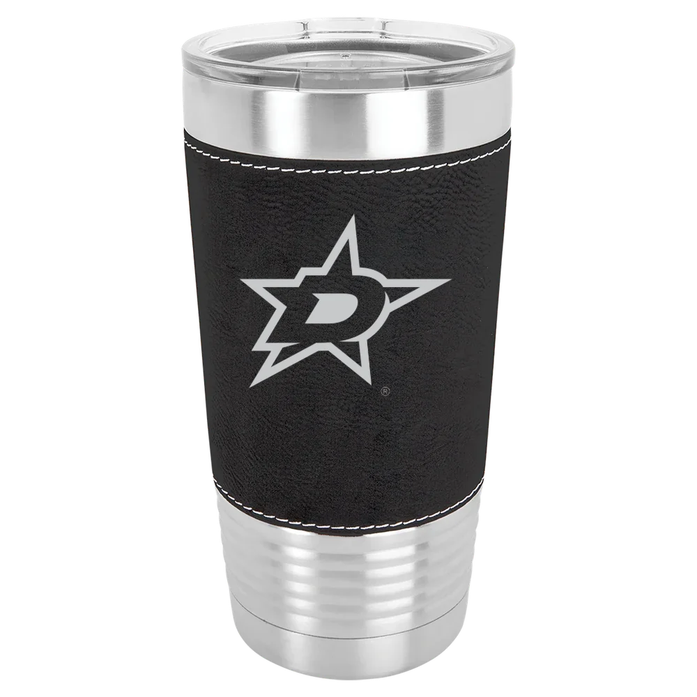 Dallas Stars Polar Camel 20 oz. Leatherette Grip Tumbler with Standard Lid
