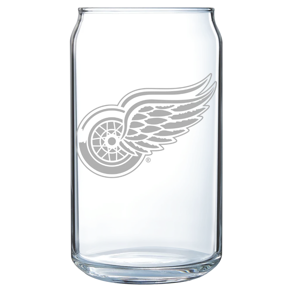 Detroit Red Wings Polar Camel 16 oz. Can Glass