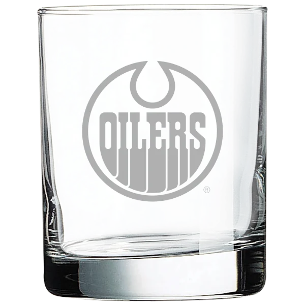 Edmonton Oilers Polar Camel 10 1/2 oz. On The Rocks Glass