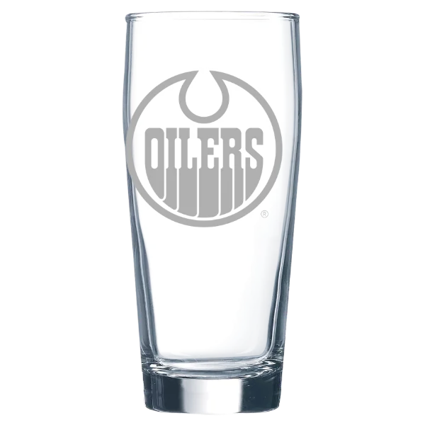 Edmonton Oilers Polar Camel 16 oz. Willi Becher Beer Glass