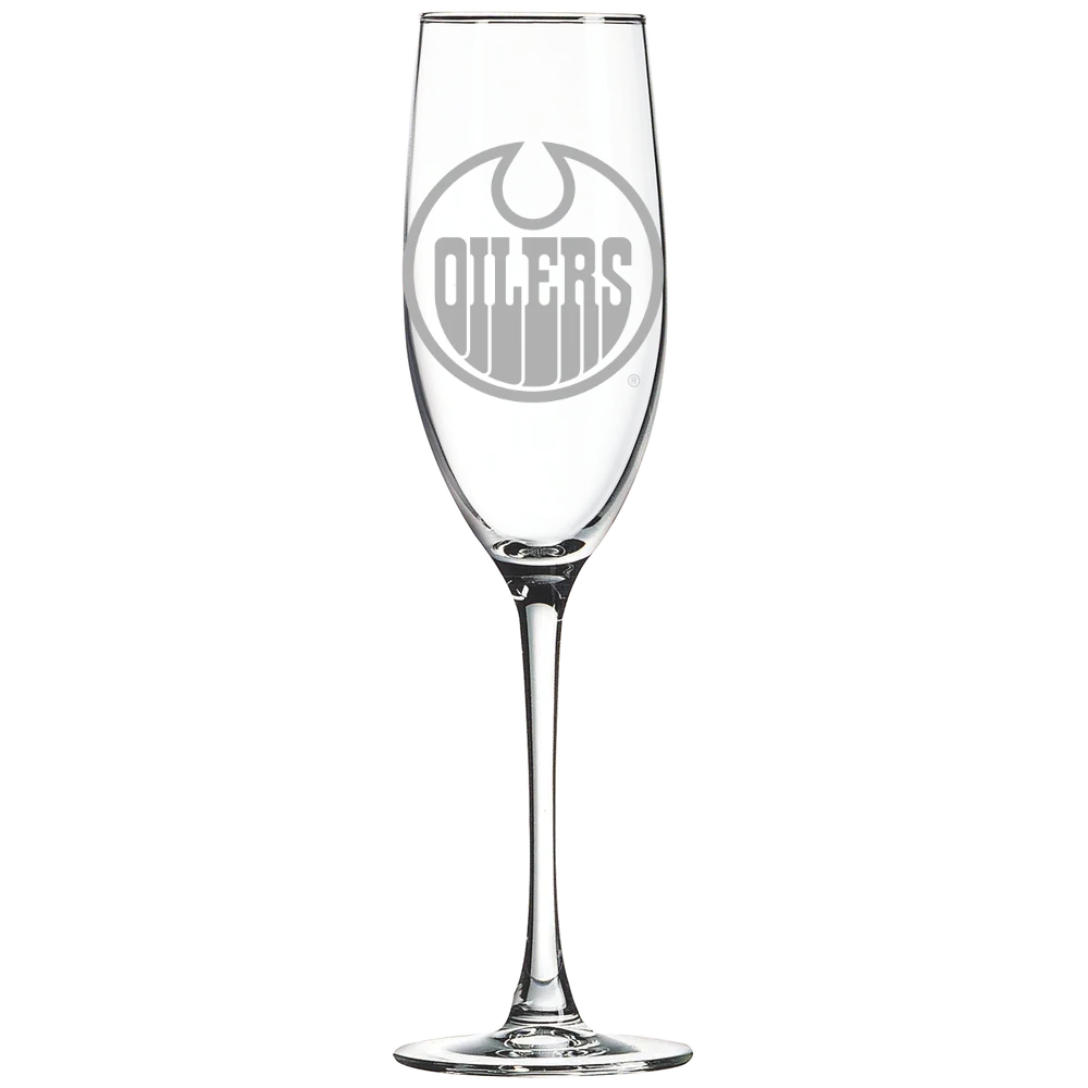 Edmonton Oilers Polar Camel 8 oz. Champagne Flute