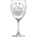 Edmonton Oilers Polar Camel 10 1/2 oz. Wine Glass