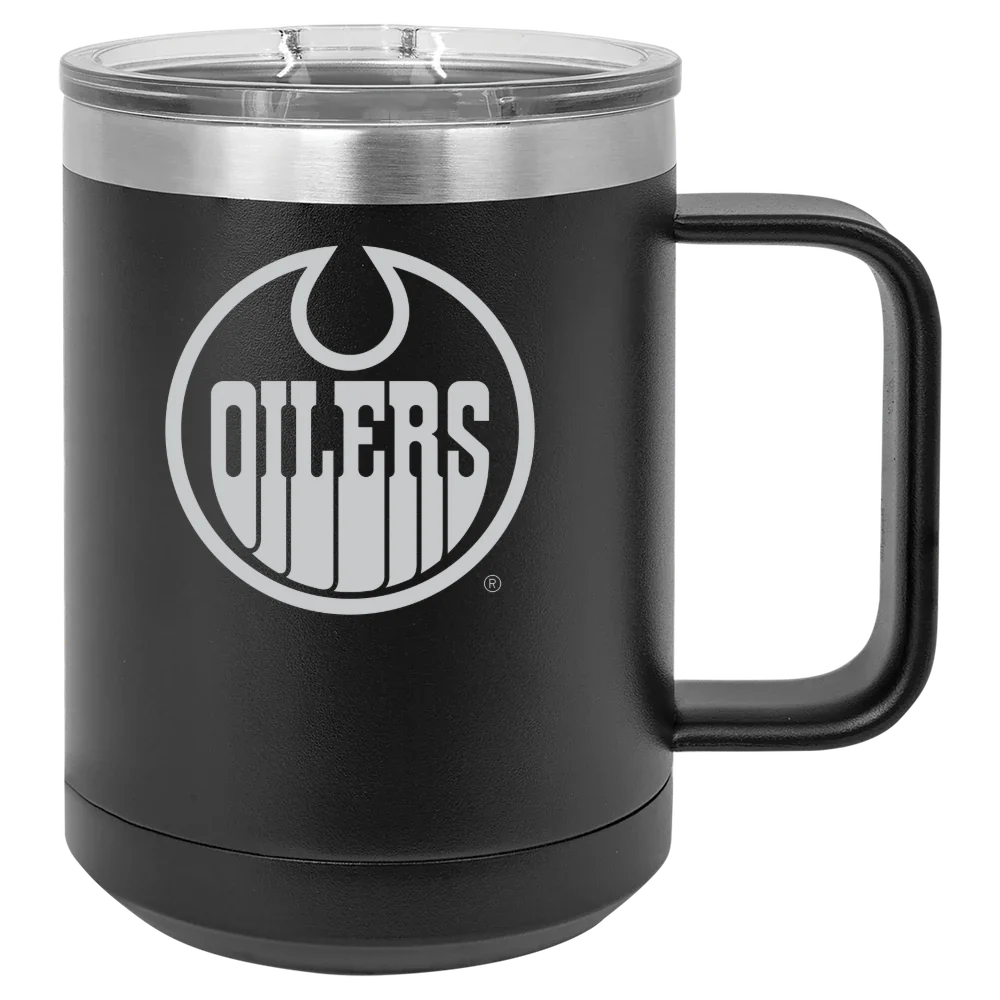 Edmonton Oilers Polar Camel 15 oz. Mug with Slider Lid