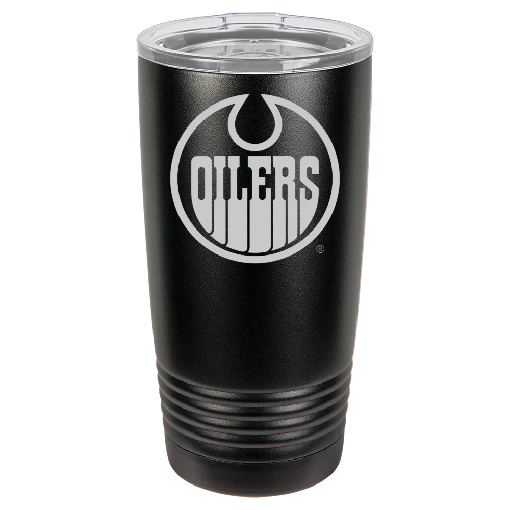 Edmonton Oilers Polar Camel 20 oz. Ringneck Tumbler with Standard Lid