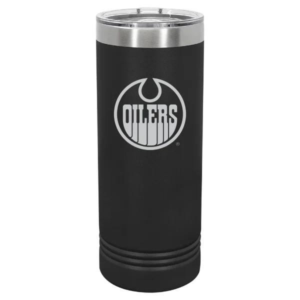 Edmonton Oilers Polar Camel 22 oz. Skinny Tumbler with Slider Lid