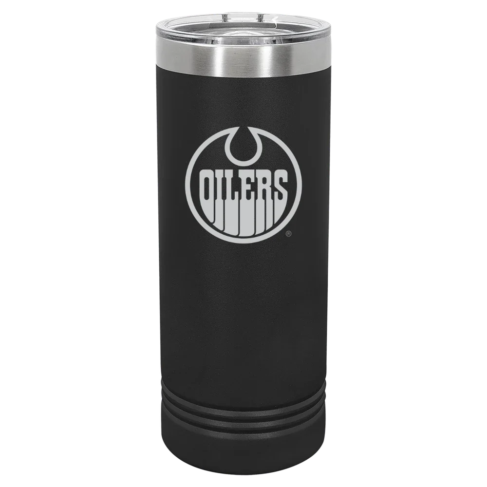 Edmonton Oilers Polar Camel 22 oz. Skinny Tumbler with Slider Lid