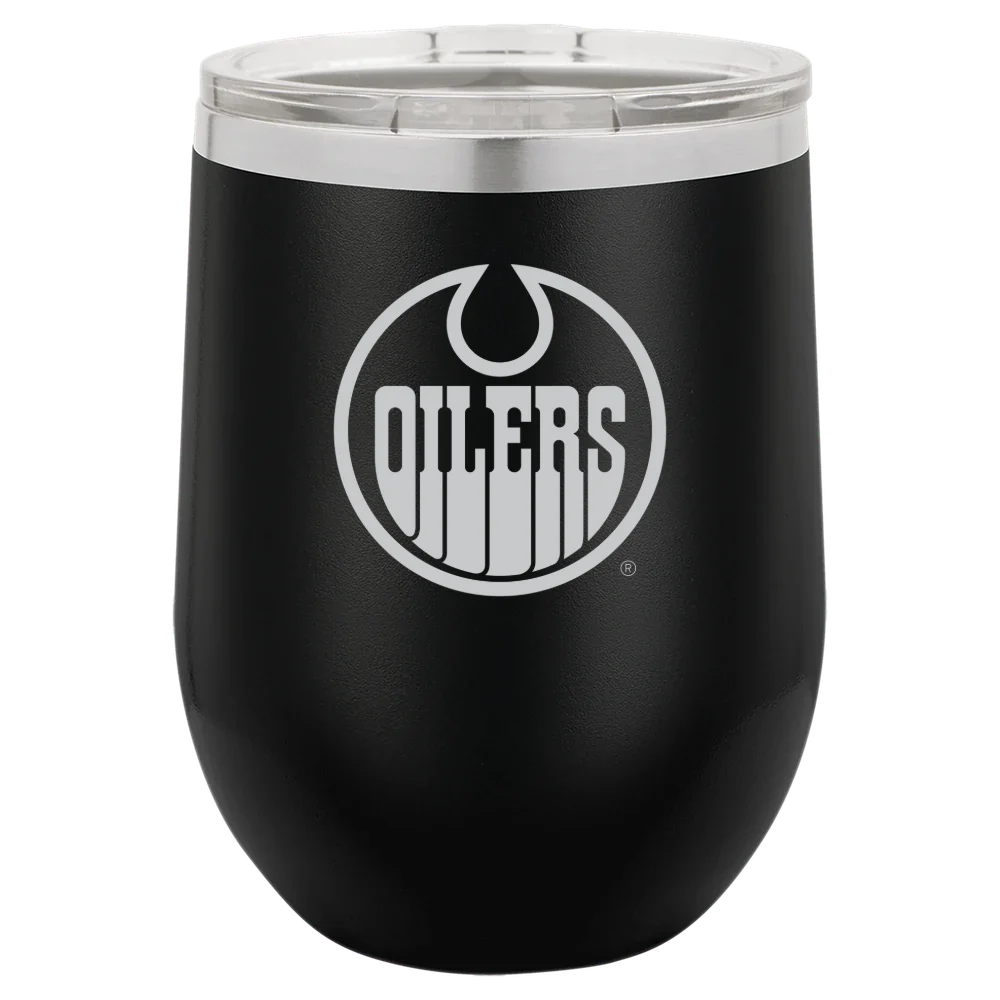Edmonton Oilers Polar Camel 12 oz. Stemless Wine Tumbler
