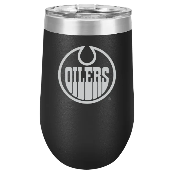 Edmonton Oilers Polar Camel 16 oz. Stemless Wine Tumbler