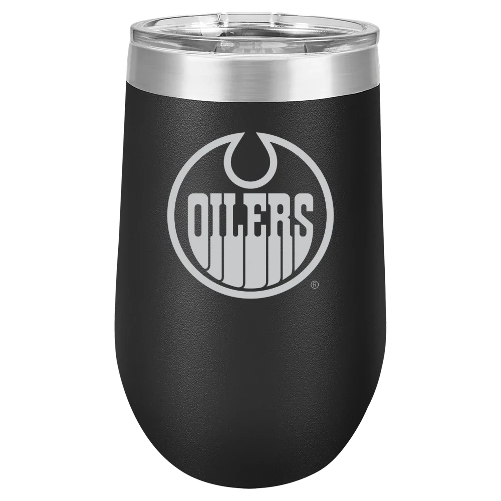Edmonton Oilers Polar Camel 16 oz. Stemless Wine Tumbler
