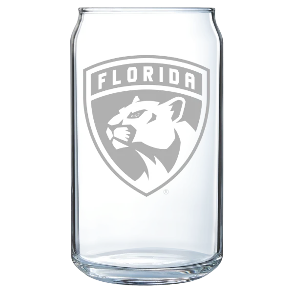 Florida Panthers Polar Camel 16 oz. Can Glass