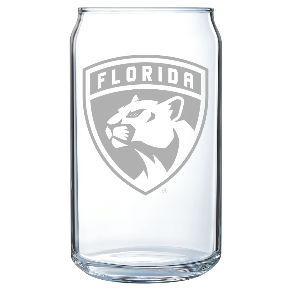 Florida Panthers Polar Camel 16 oz. Can Glass