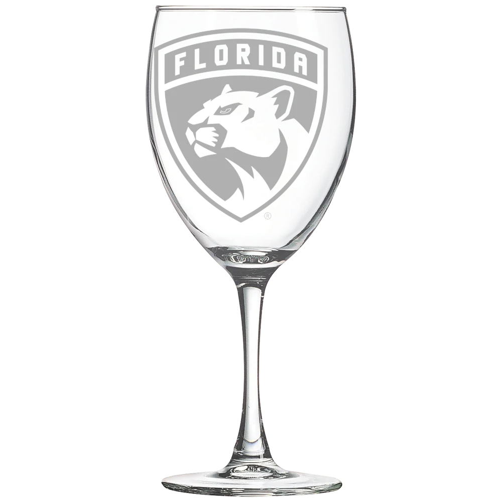 Florida Panthers Polar Camel 10 1/2 oz. Wine Glass