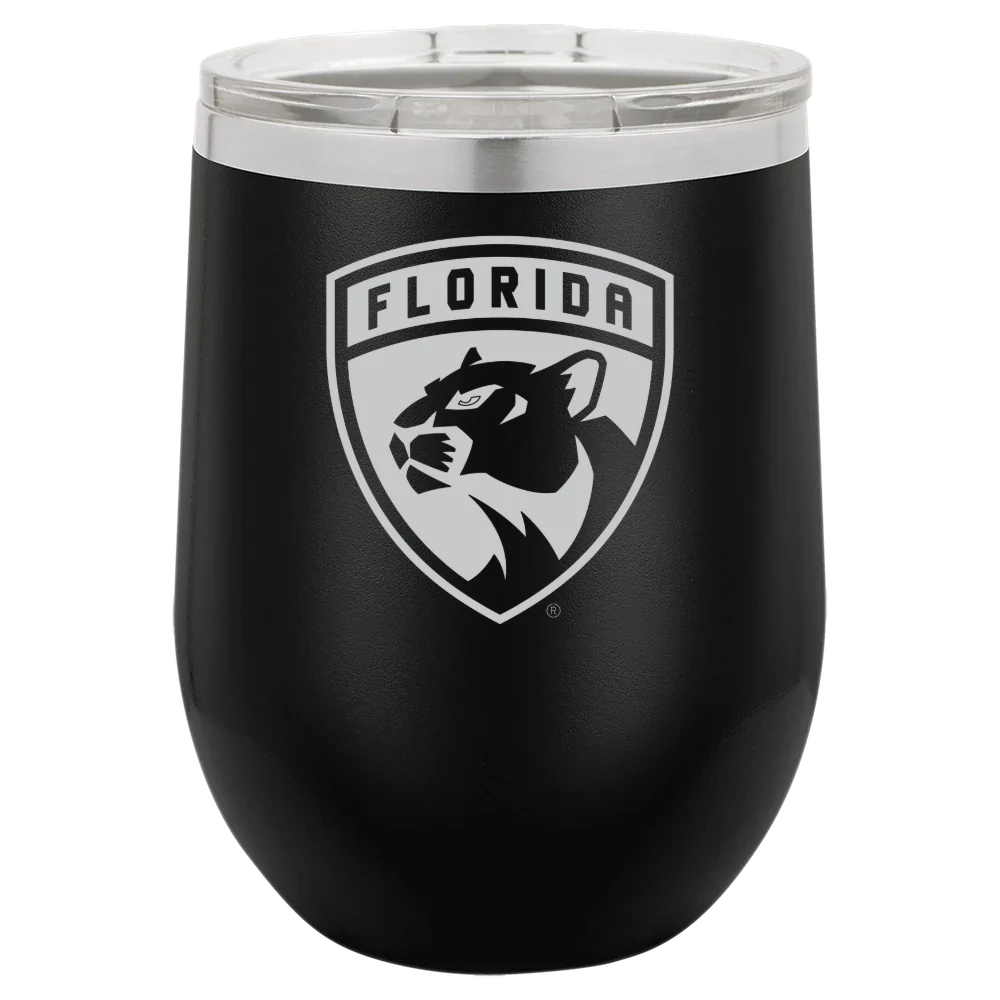 Florida Panthers Polar Camel 12 oz. Stemless Wine Tumbler