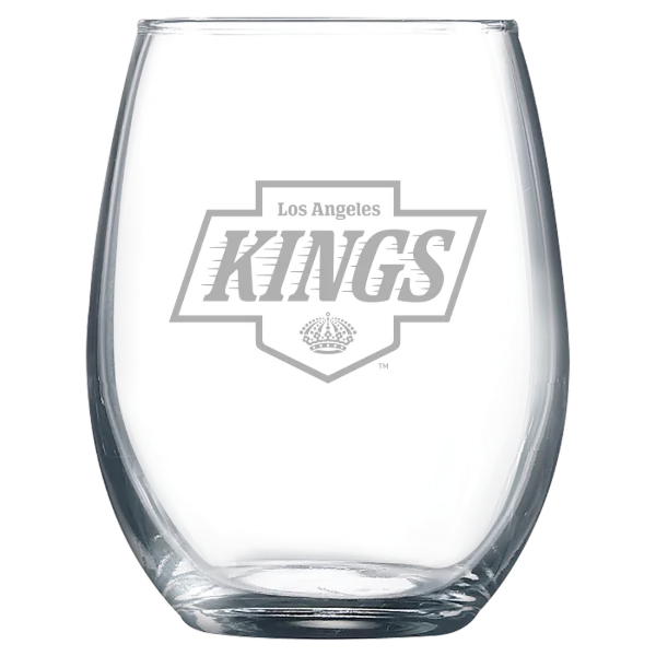 Los Angeles Kings Polar Camel 9 oz. Stemless Wine Glass