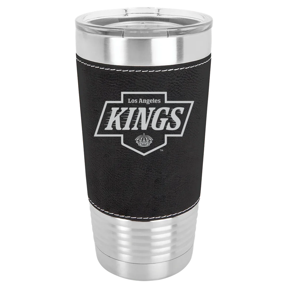 Los Angeles Kings Polar Camel 20 oz. Leatherette Grip Tumbler with Standard Lid