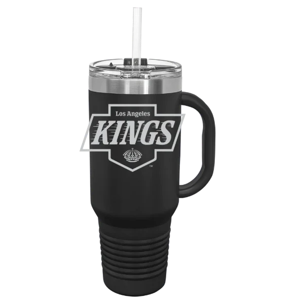 Los Angeles Kings Polar Camel 40 oz. Travel Mug with Snap Lid & Straw