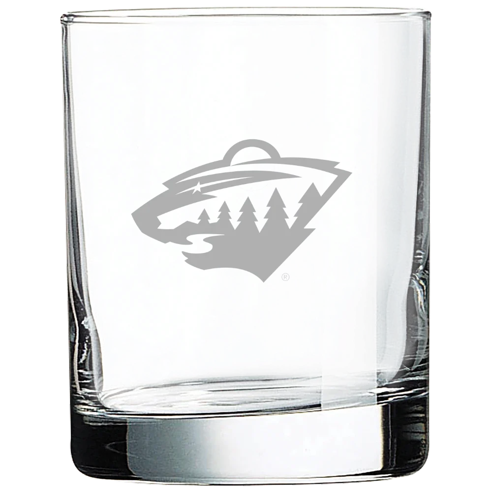 Minnesota Wild Polar Camel 10 1/2 oz. On The Rocks Glass