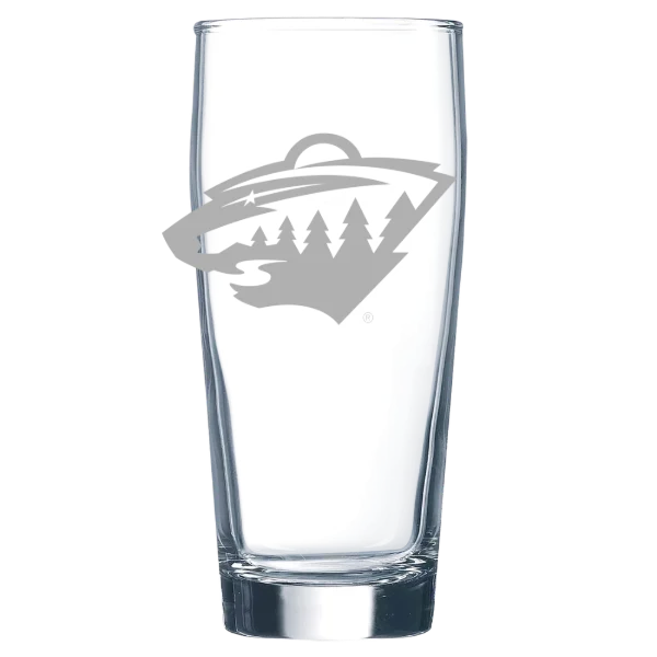 Minnesota Wild Polar Camel 16 oz. Willi Becher Beer Glass