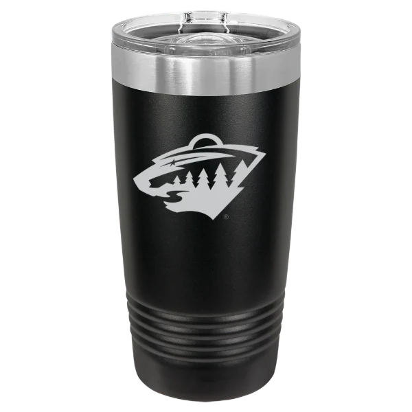Minnesota Wild Polar Camel 20 oz. Ringneck Tumbler with Slider Lid