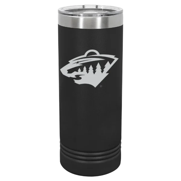 Minnesota Wild Polar Camel 22 oz. Skinny Tumbler with Slider Lid