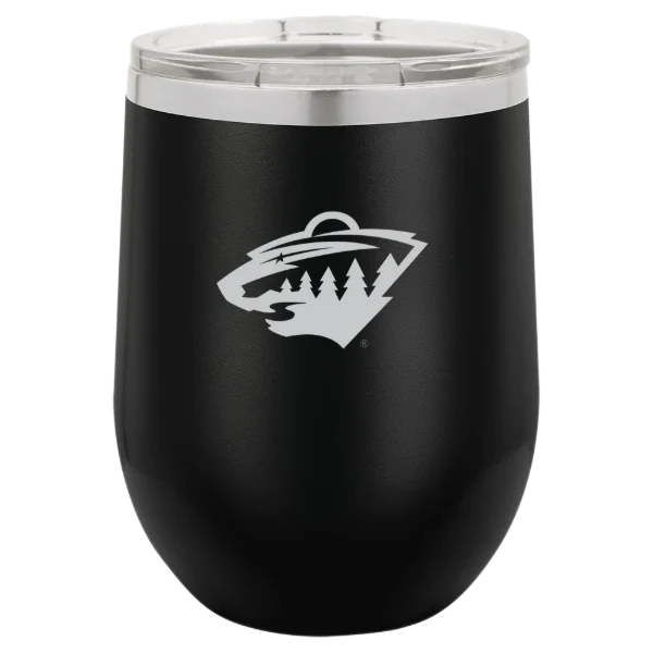 Minnesota Wild Polar Camel 12 oz. Stemless Wine Tumbler