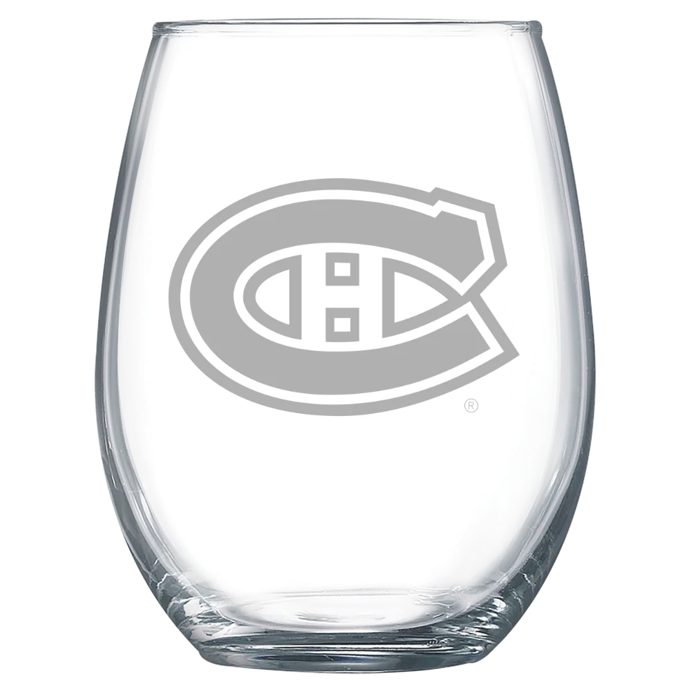 Montreal Canadiens Polar Camel 15 oz. Stemless Wine Glass
