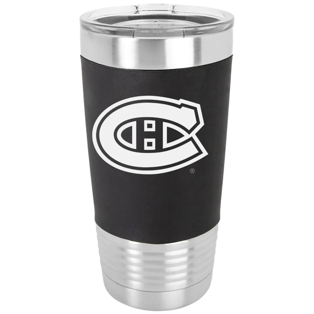 Montreal Canadiens Polar Camel 20 oz. Silicone Grip Tumbler with Standard Lid
