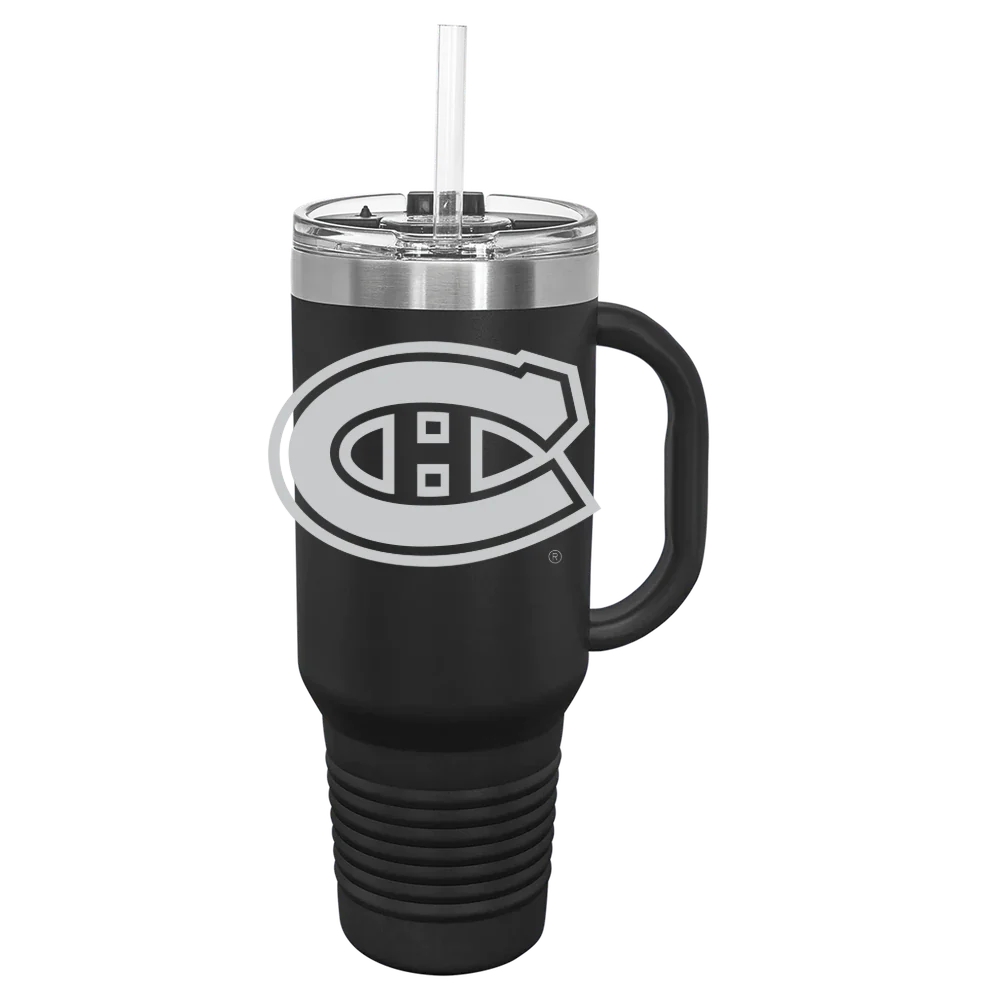 Montreal Canadiens Polar Camel 40 oz. Travel Mug with Snap Lid & Straw