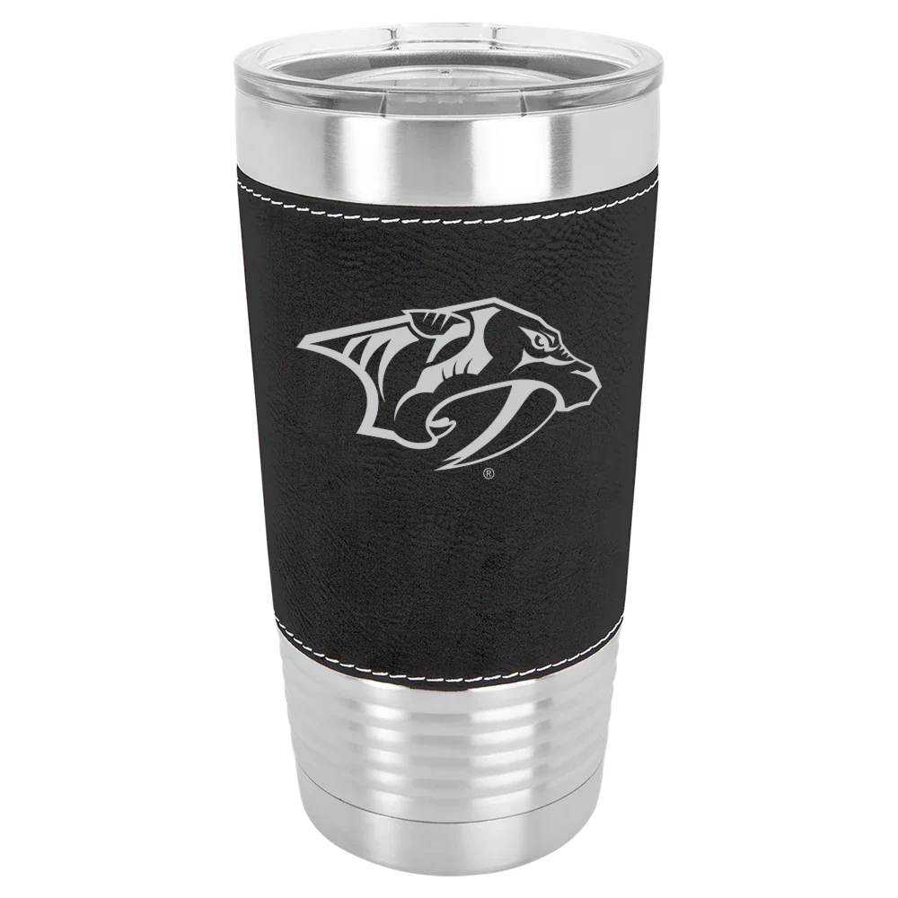 Nashville Predators Polar Camel 20 oz. Leatherette Grip Tumbler with Standard Lid