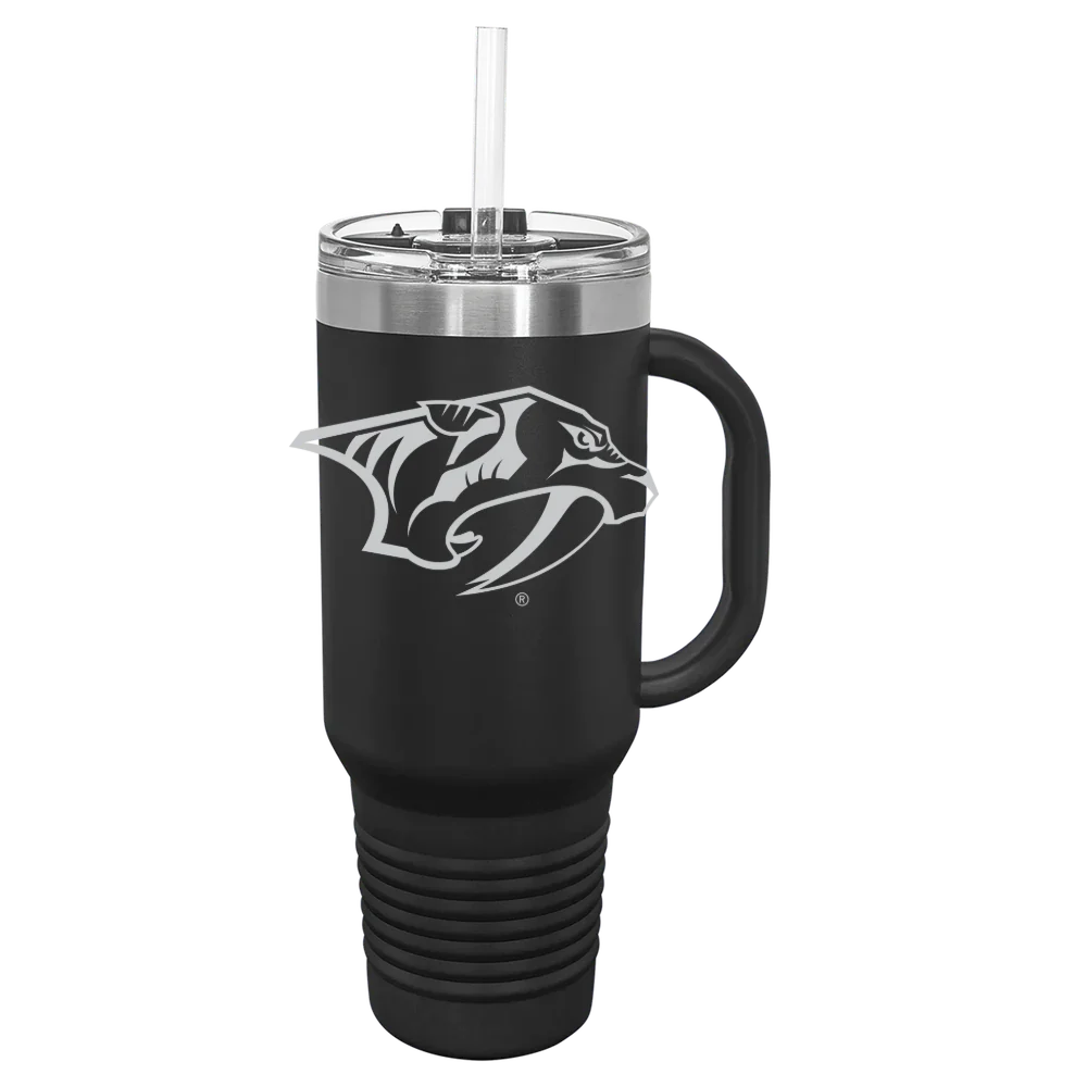 Nashville Predators Polar Camel 40 oz. Travel Mug with Snap Lid & Straw