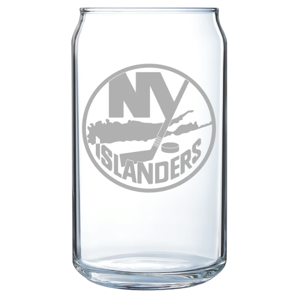 New York Islanders Polar Camel 16 oz. Can Glass