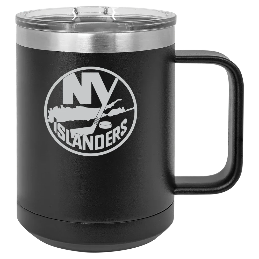 New York Islanders Polar Camel 15 oz. Mug with Slider Lid