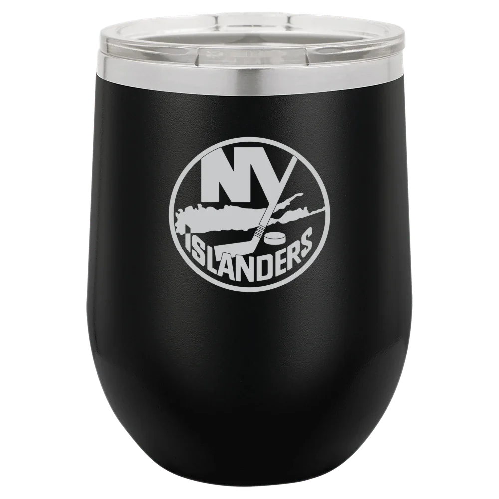 New York Islanders Polar Camel 12 oz. Stemless Wine Tumbler