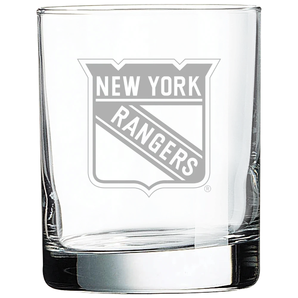 New York Rangers Polar Camel 10 1/2 oz. On The Rocks Glass