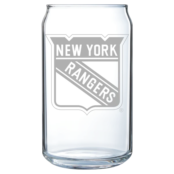 New York Rangers Polar Camel 16 oz. Can Glass