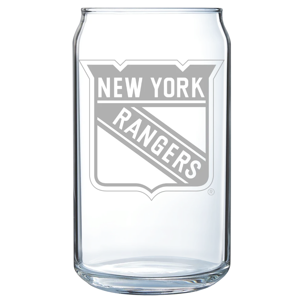 New York Rangers Polar Camel 16 oz. Can Glass