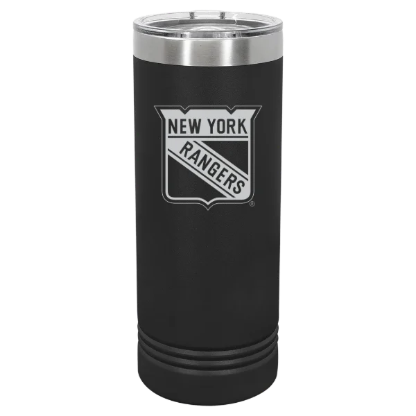 New York Rangers Polar Camel 22 oz. Skinny Tumbler with Slider Lid