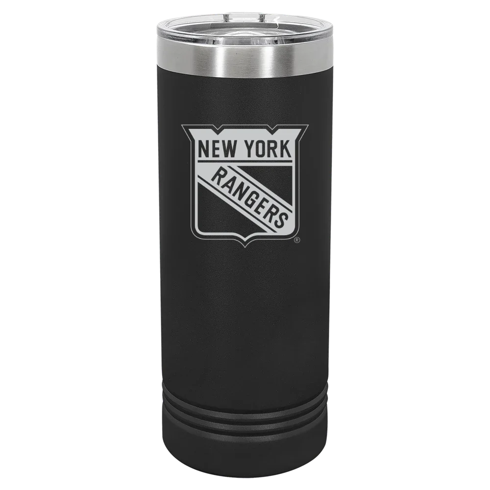 New York Rangers Polar Camel 22 oz. Skinny Tumbler with Slider Lid
