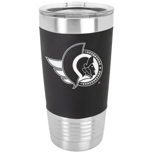 Ottawa Senators Polar Camel 20 oz. Silicone Grip Tumbler with Standard Lid