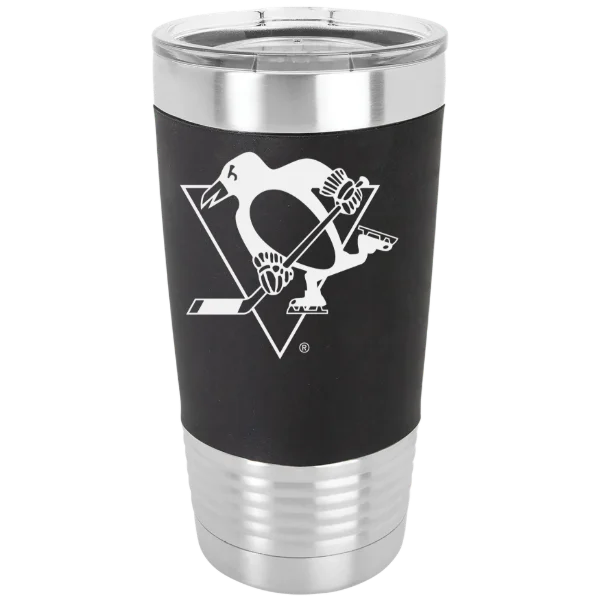 Pittsburgh Penguins Polar Camel 20 oz. Silicone Grip Tumbler with Standard Lid