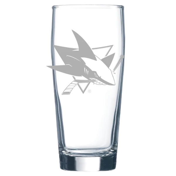San Jose Sharks Polar Camel 16 oz. Willi Becher Beer Glass