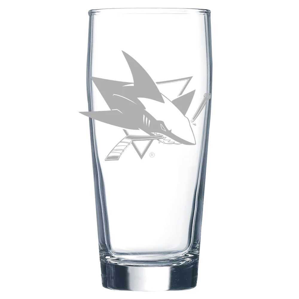 San Jose Sharks Polar Camel 16 oz. Willi Becher Beer Glass
