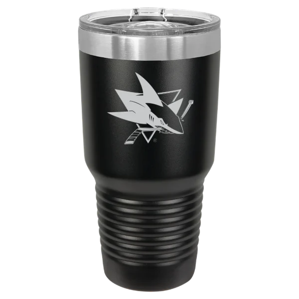 San Jose Sharks Polar Camel 30 oz. Ringneck Tumbler with Slider Lid
